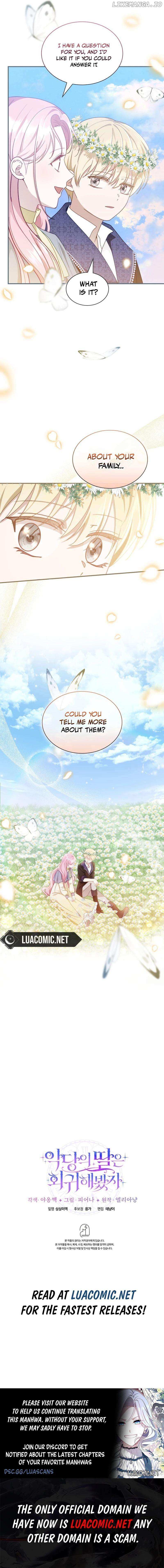 Even If The Villain’S Daughter Regresses - Chapter 30