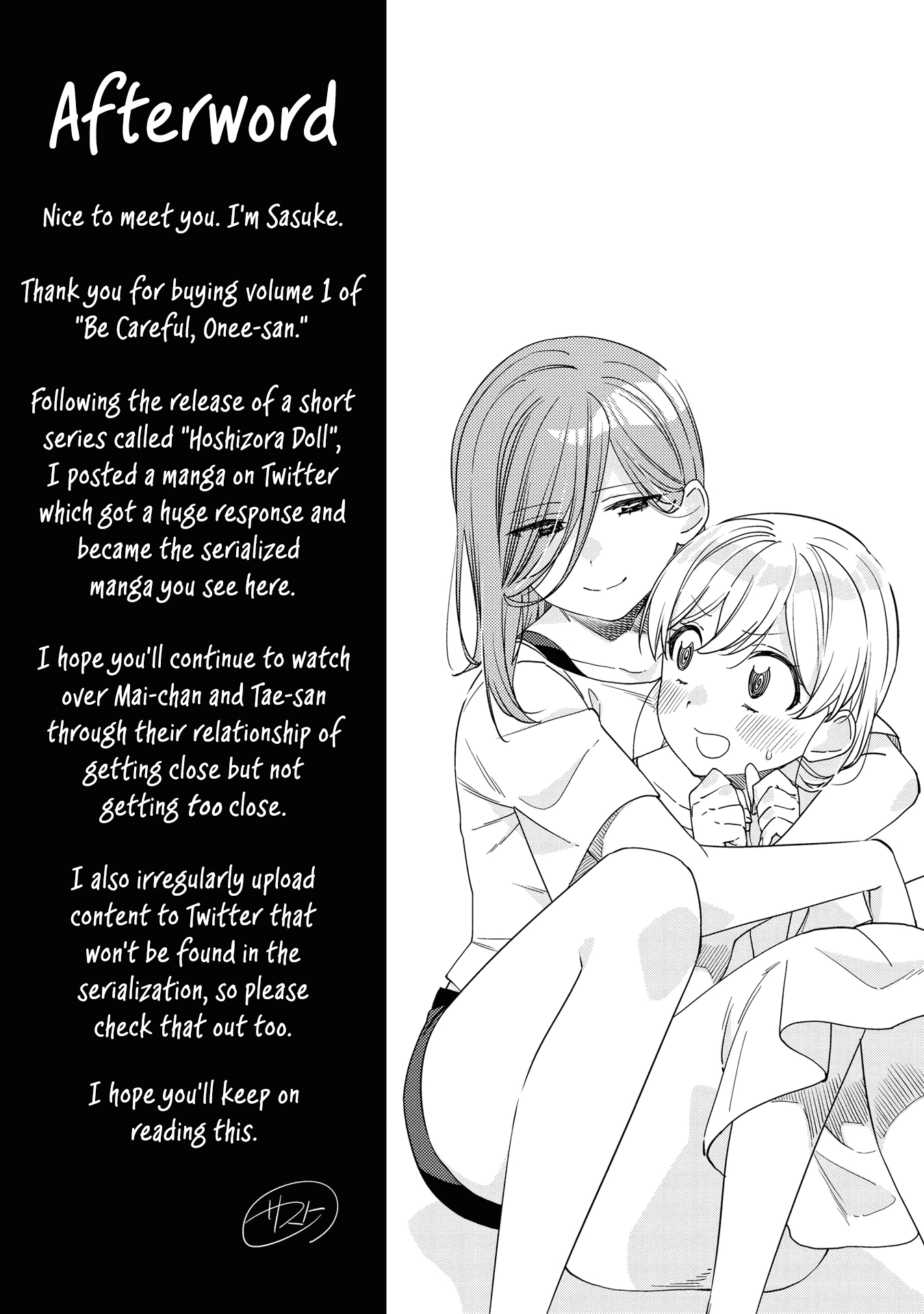 Be Careful, Onee-San. - Chapter 8.1: Volume 1 Extras