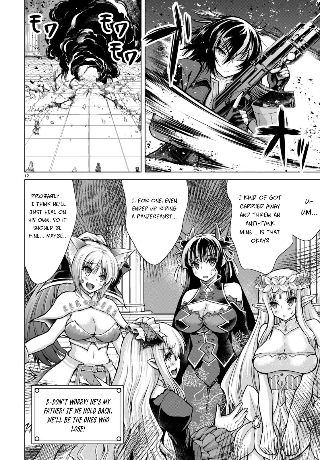 Gunota Ga Mahou Sekai Ni Tensei Shitara, Gendai Heiki De Guntai Harem O Tsukucchaimashita!? - Vol.14 Chapter 79