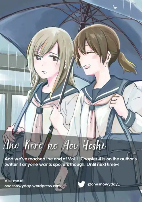 Ano Koro No Aoi Hoshi - Vol.1 Chapter 3