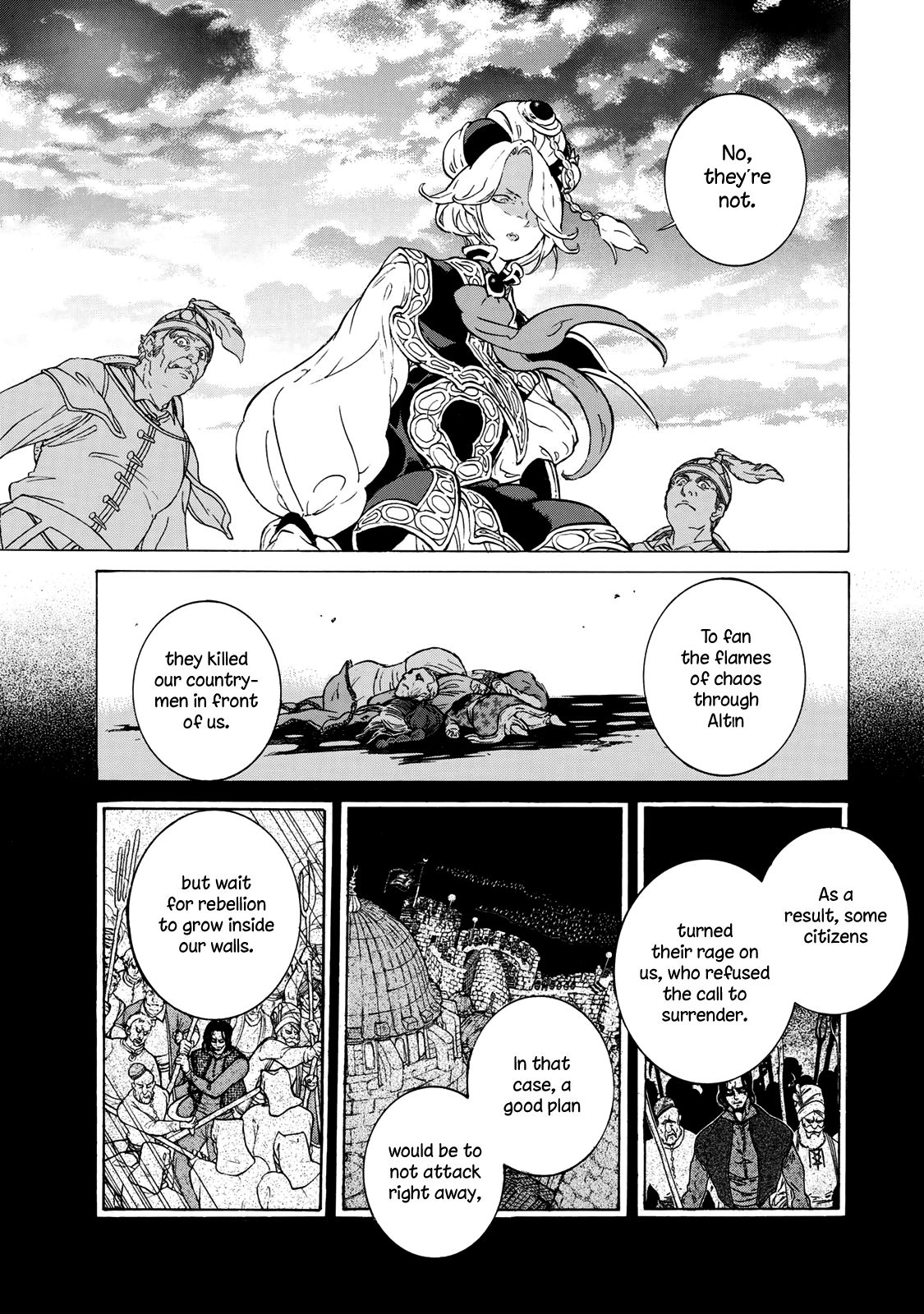 Shoukoku No Altair - Chapter 113: Ramparts Of The Old Gate