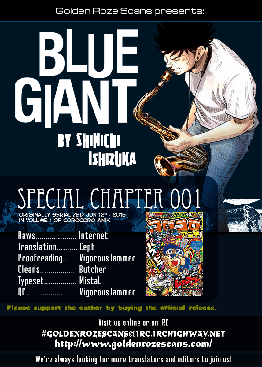 Blue Giant - Chapter : Special 001