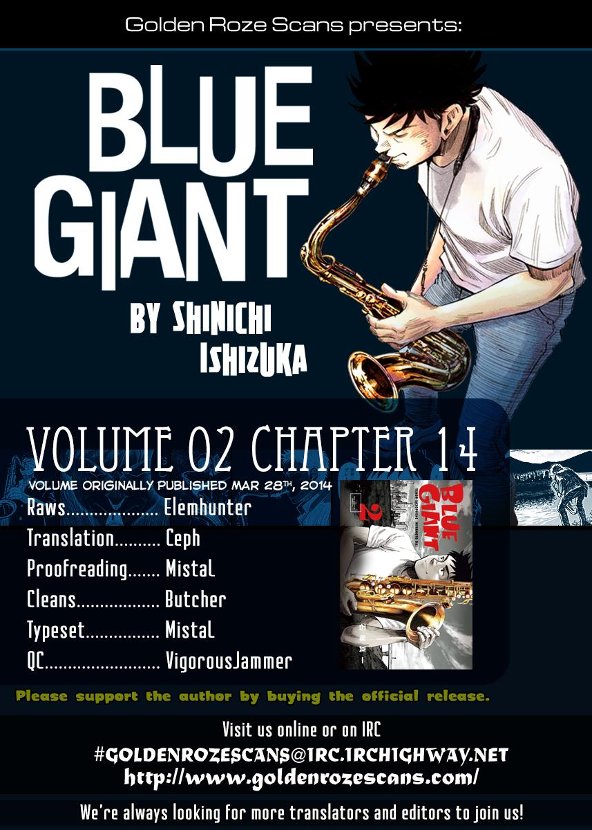 Blue Giant - Chapter 14