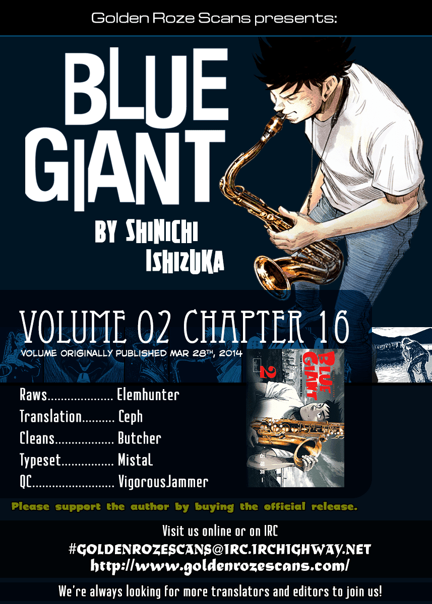 Blue Giant - Chapter 16