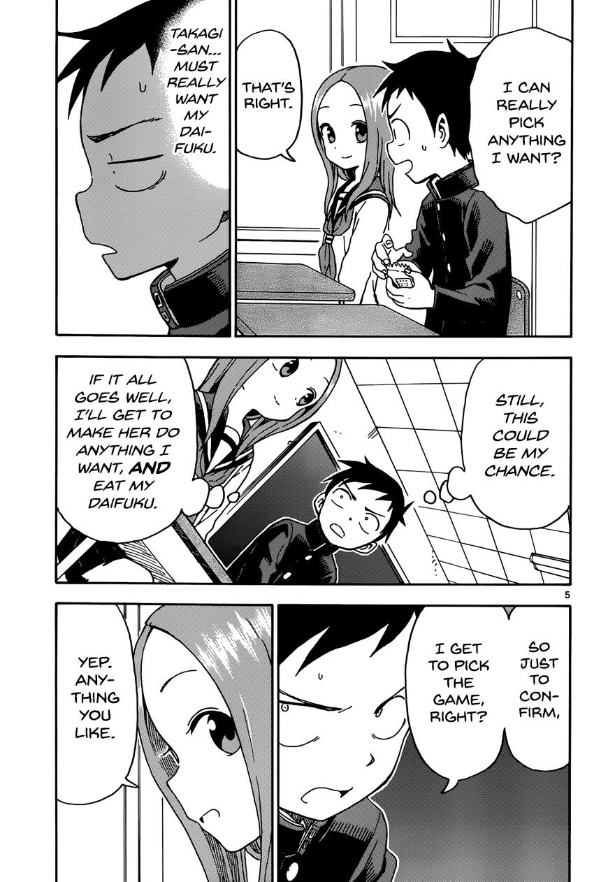 Karakai Jouzu No Takagi-San - Chapter 54 : Daifuku