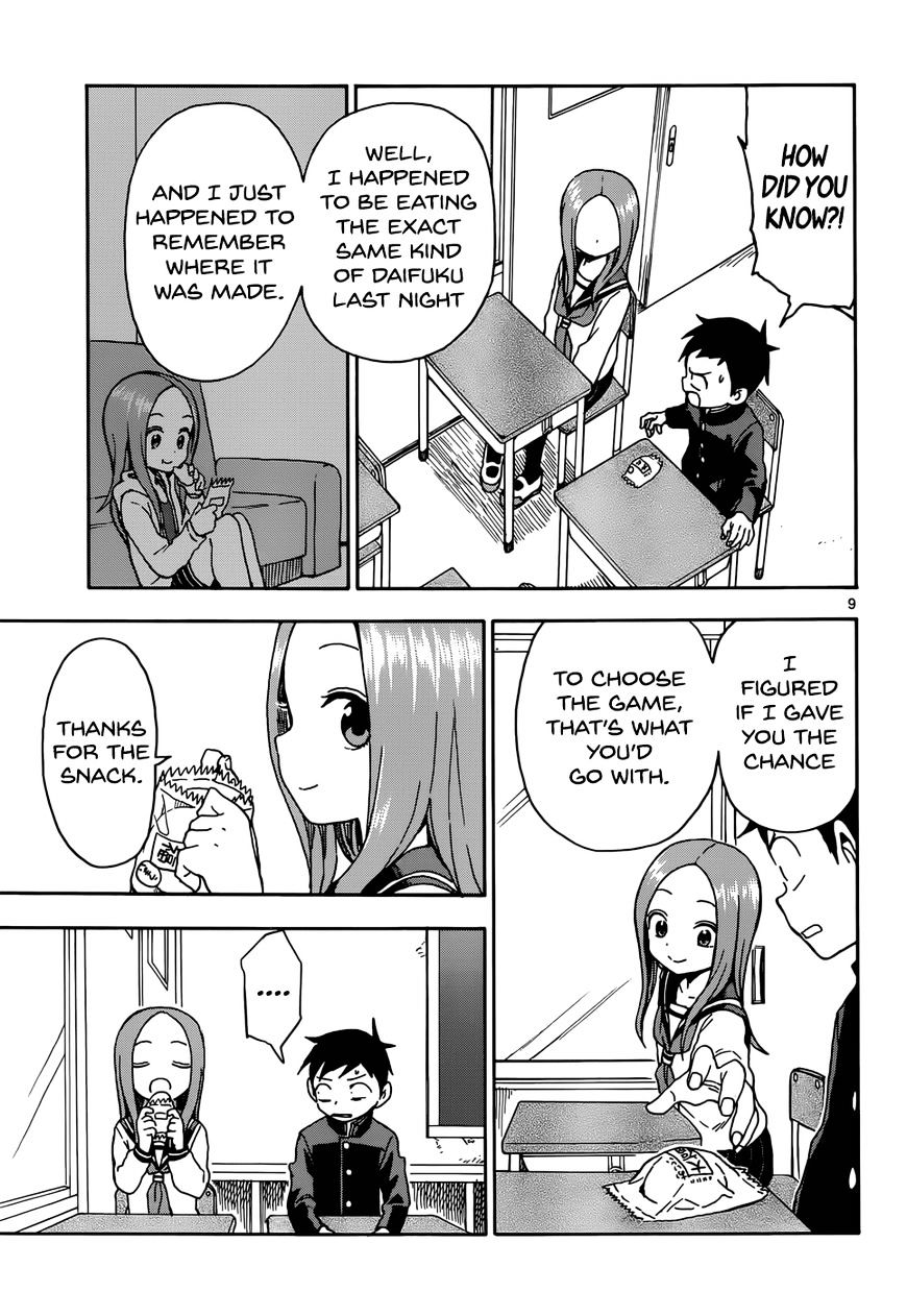 Karakai Jouzu No Takagi-San - Chapter 54 : Daifuku