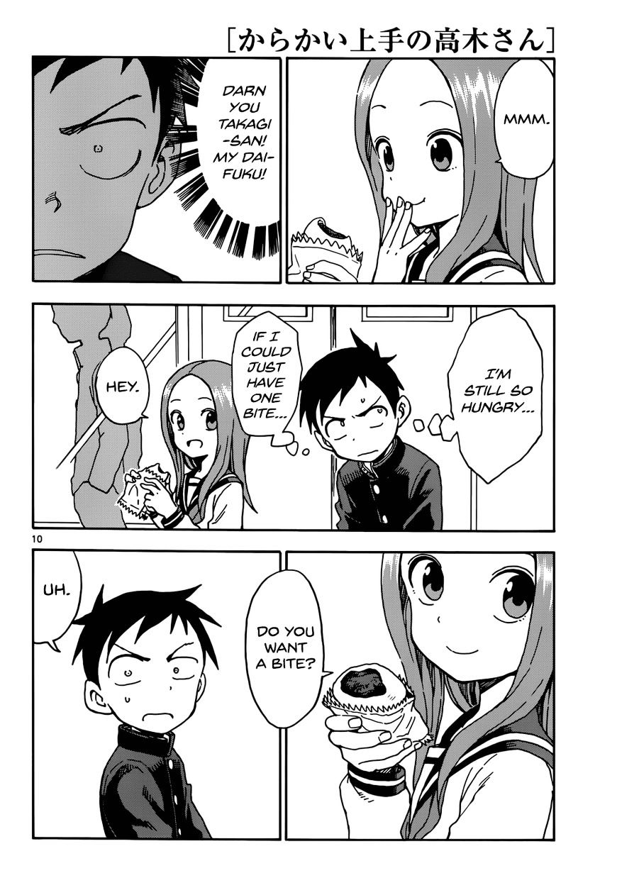 Karakai Jouzu No Takagi-San - Chapter 54 : Daifuku