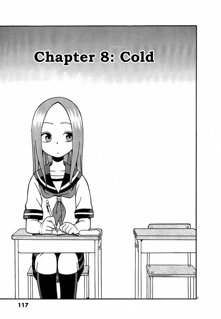 Karakai Jouzu No Takagi-San - Vol.1 Chapter 8 : Cold