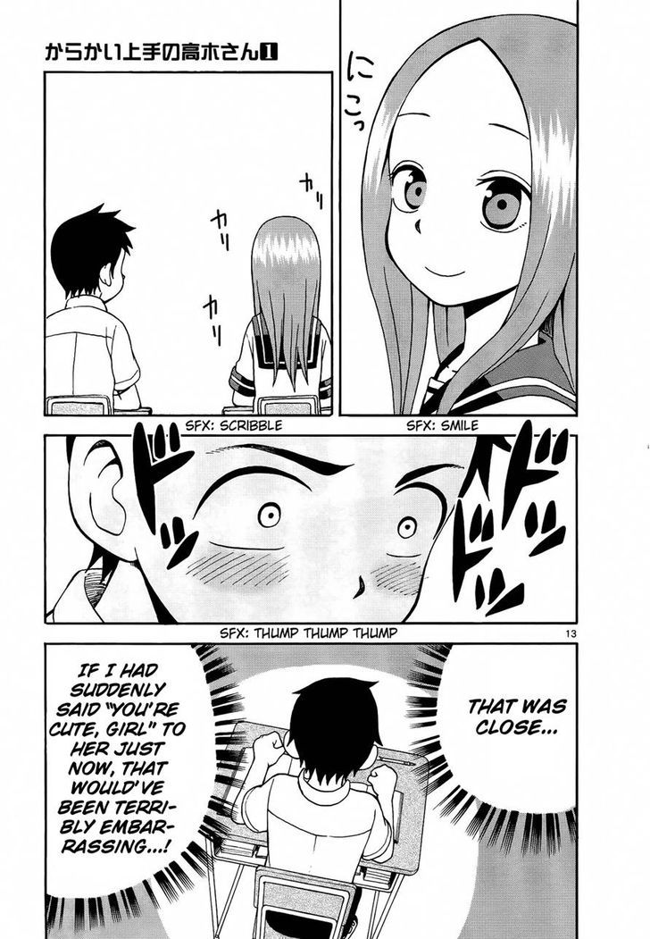 Karakai Jouzu No Takagi-San - Vol.1 Chapter 8 : Cold