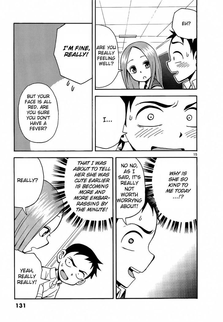 Karakai Jouzu No Takagi-San - Vol.1 Chapter 8 : Cold