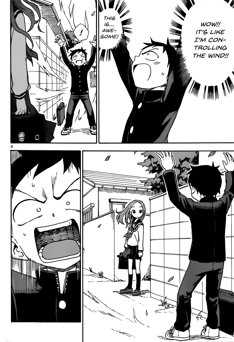 Karakai Jouzu No Takagi-San - Chapter 40 : Typhoon