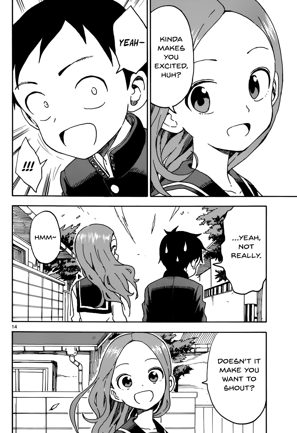 Karakai Jouzu No Takagi-San - Chapter 40 : Typhoon