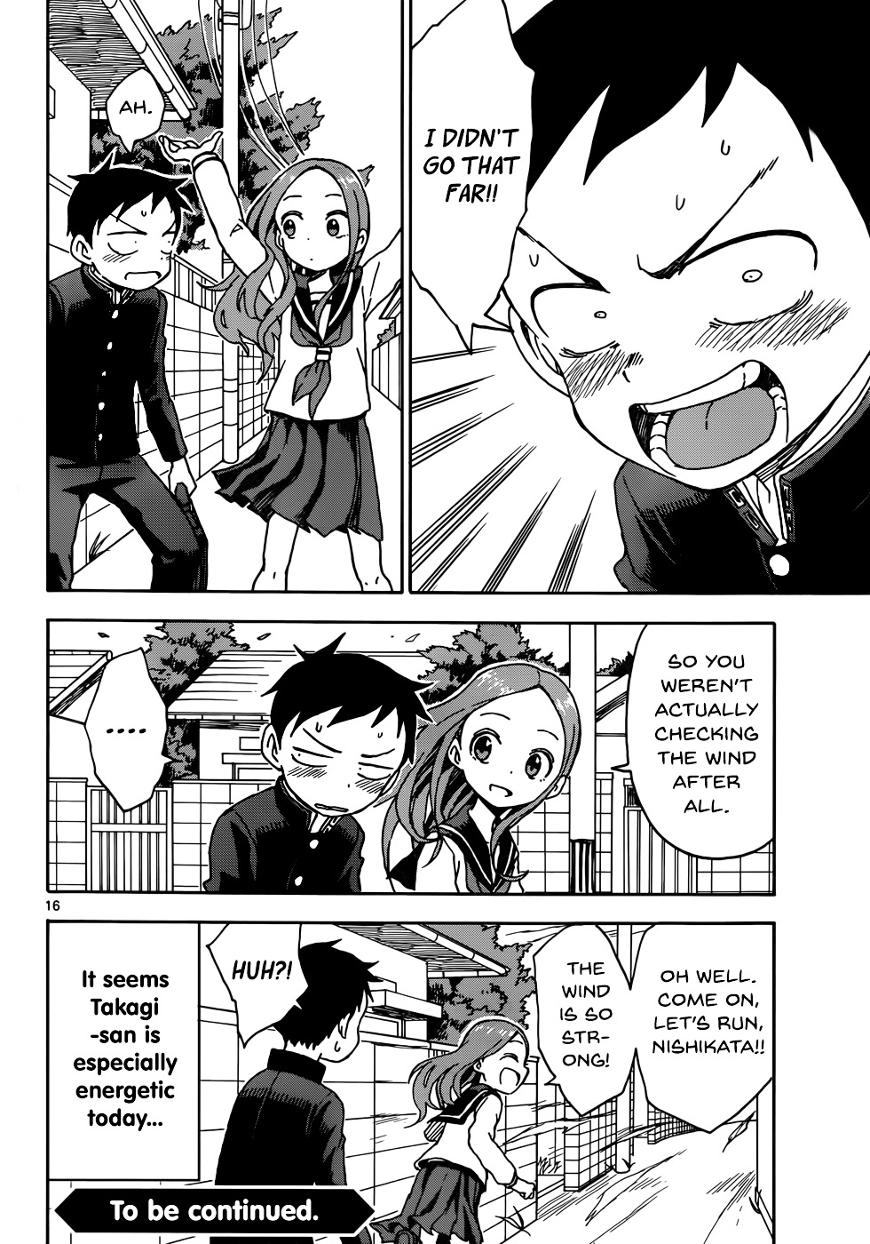 Karakai Jouzu No Takagi-San - Chapter 40 : Typhoon