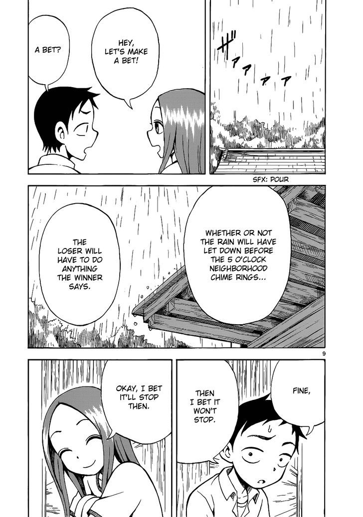 Karakai Jouzu No Takagi-San - Vol.2 Chapter 10 : Rain Shelter