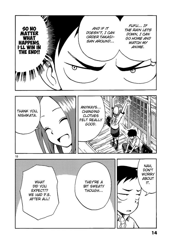 Karakai Jouzu No Takagi-San - Vol.2 Chapter 10 : Rain Shelter