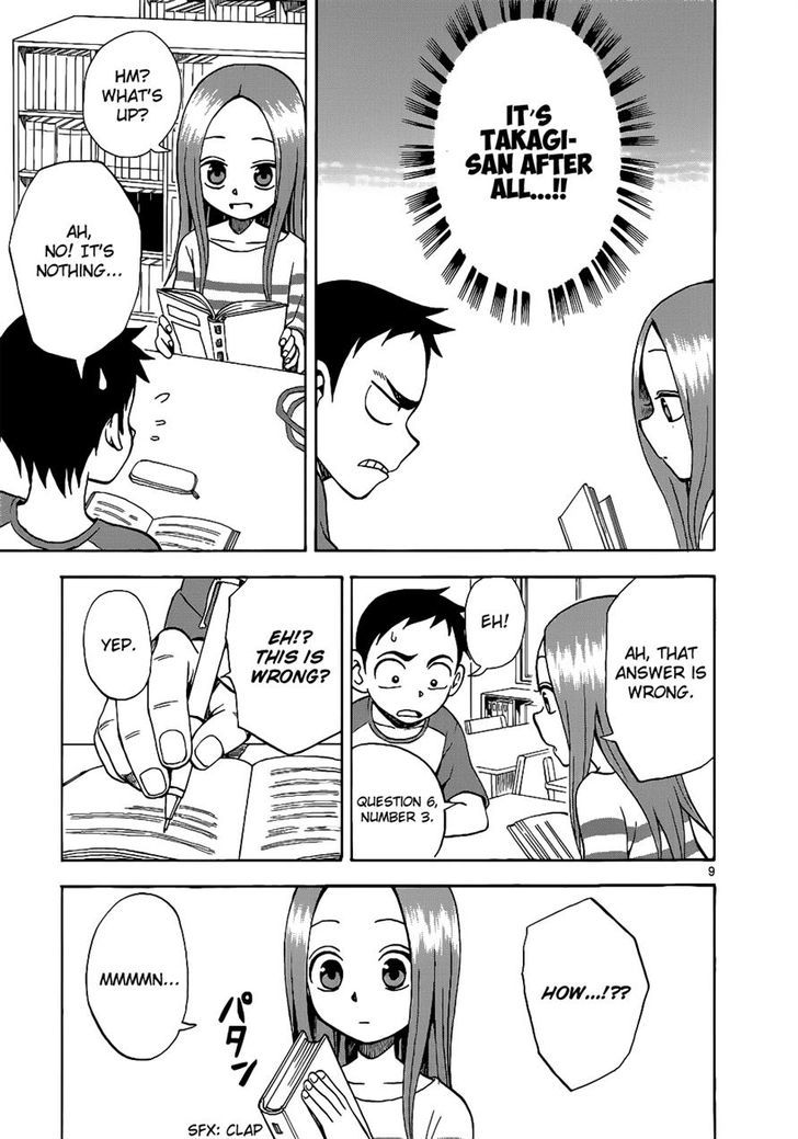 Karakai Jouzu No Takagi-San - Vol.2 Chapter 11 : Test Study