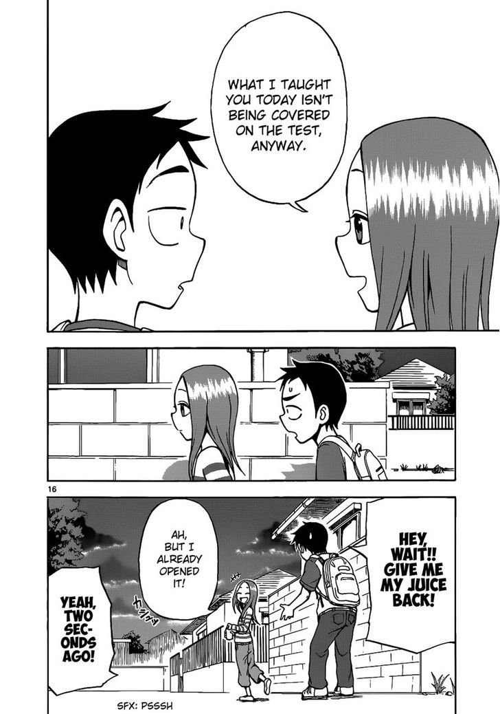 Karakai Jouzu No Takagi-San - Vol.2 Chapter 11 : Test Study