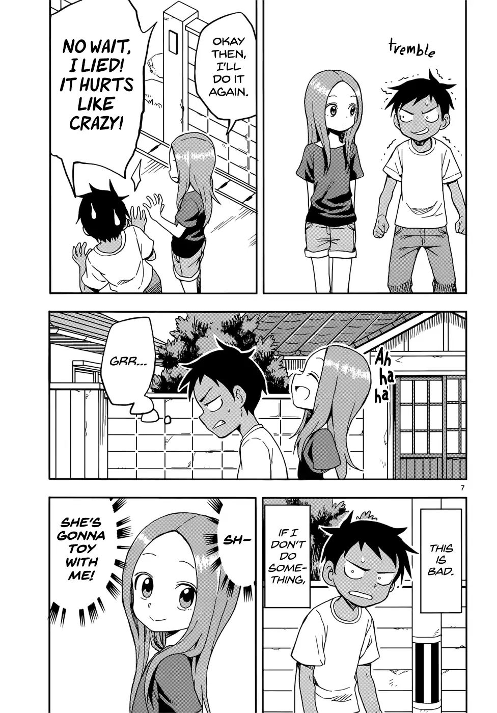 Karakai Jouzu No Takagi-San - Chapter 92: Sunburn