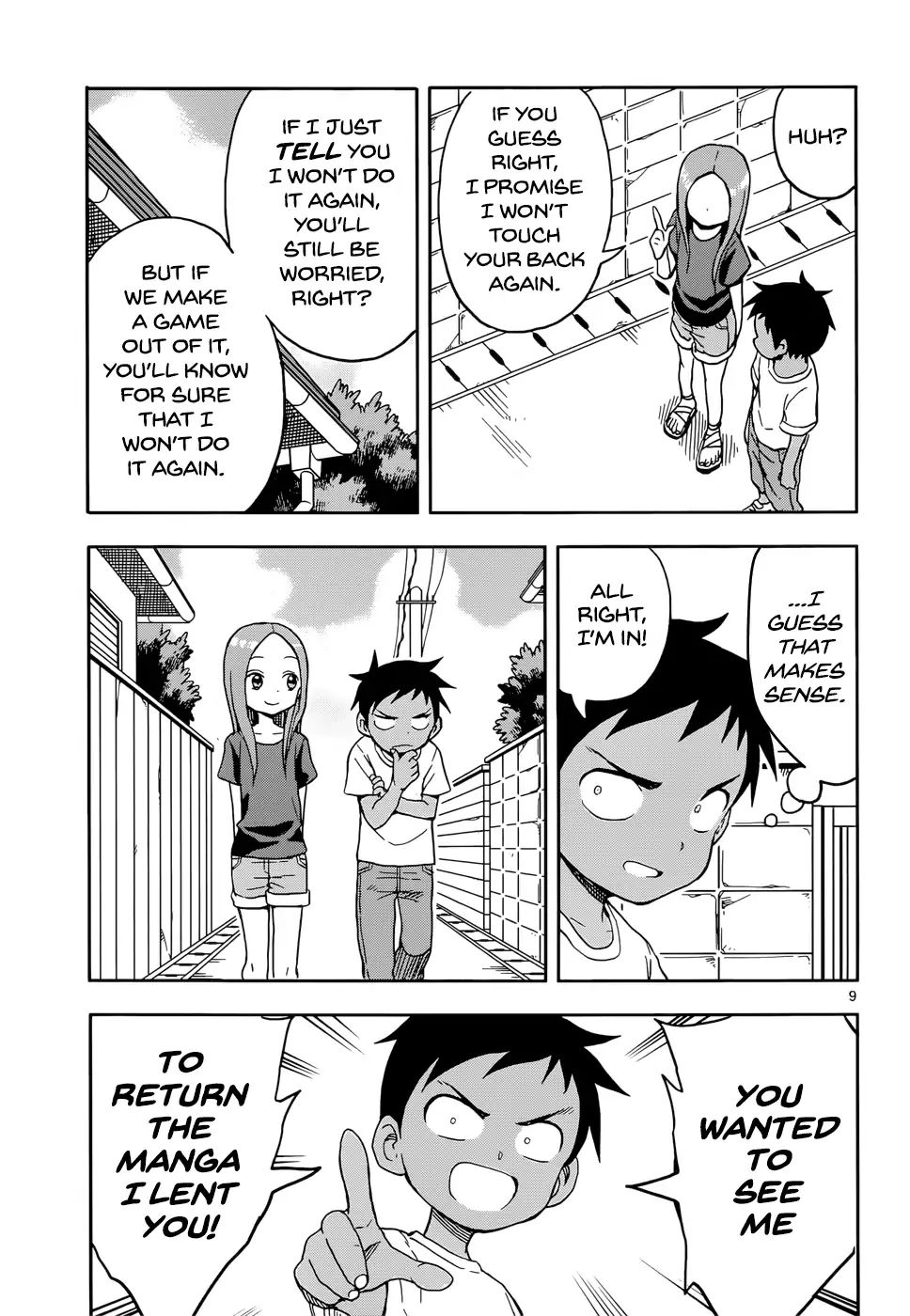 Karakai Jouzu No Takagi-San - Chapter 92: Sunburn