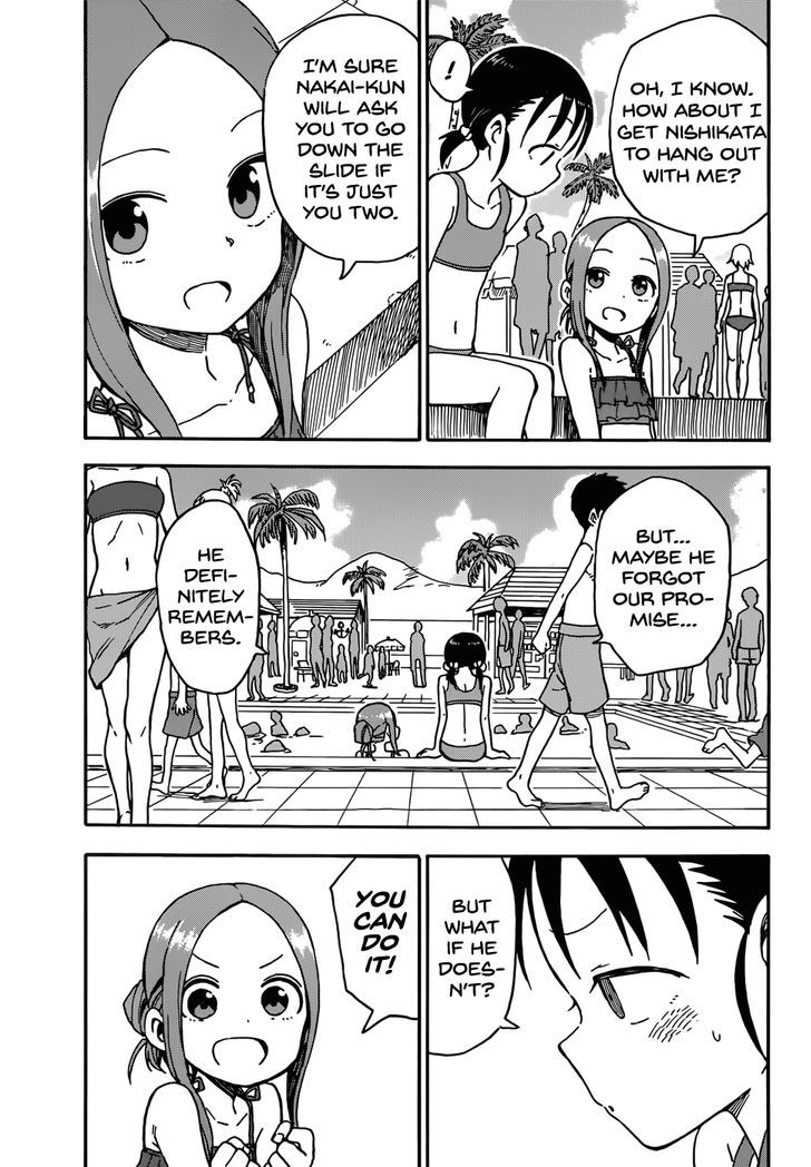 Karakai Jouzu No Takagi-San - Vol.6 Chapter 57 : Pool (Part 1)