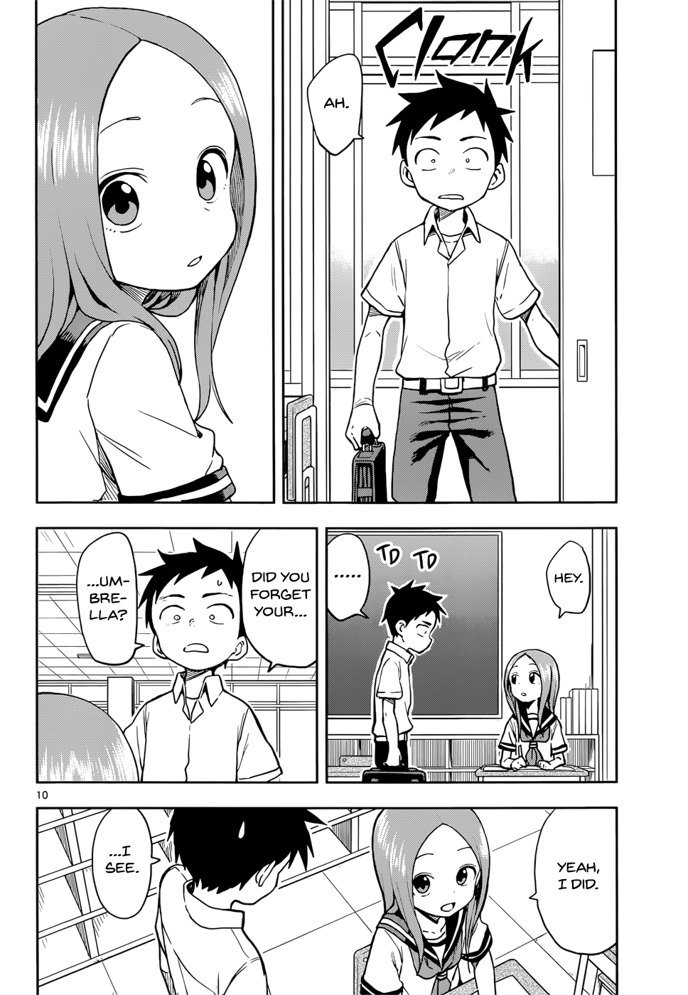 Karakai Jouzu No Takagi-San - Chapter 120: Rain