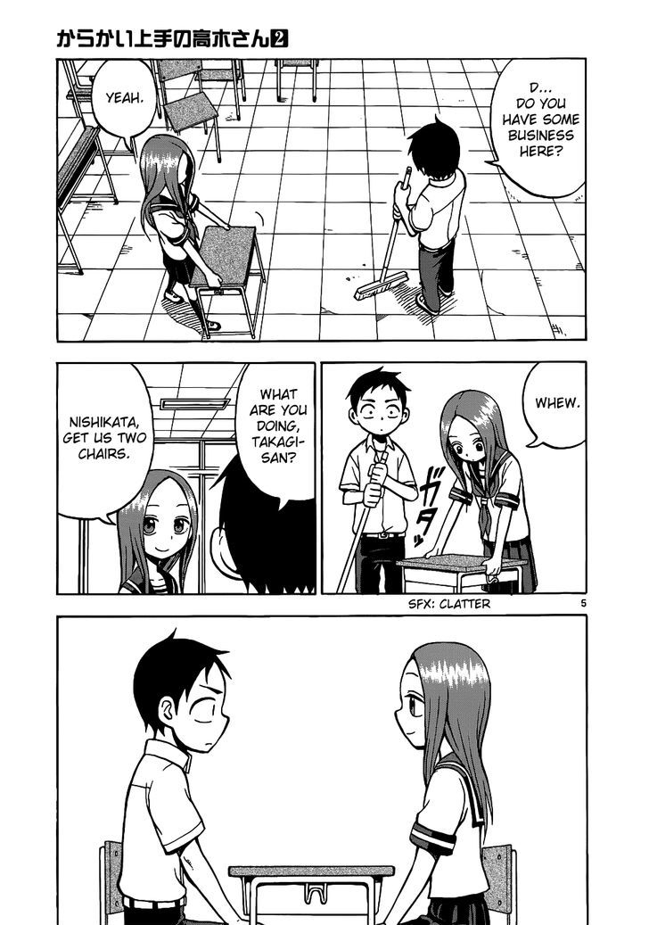 Karakai Jouzu No Takagi-San - Vol.2 Chapter 16 : Arm Wrestling