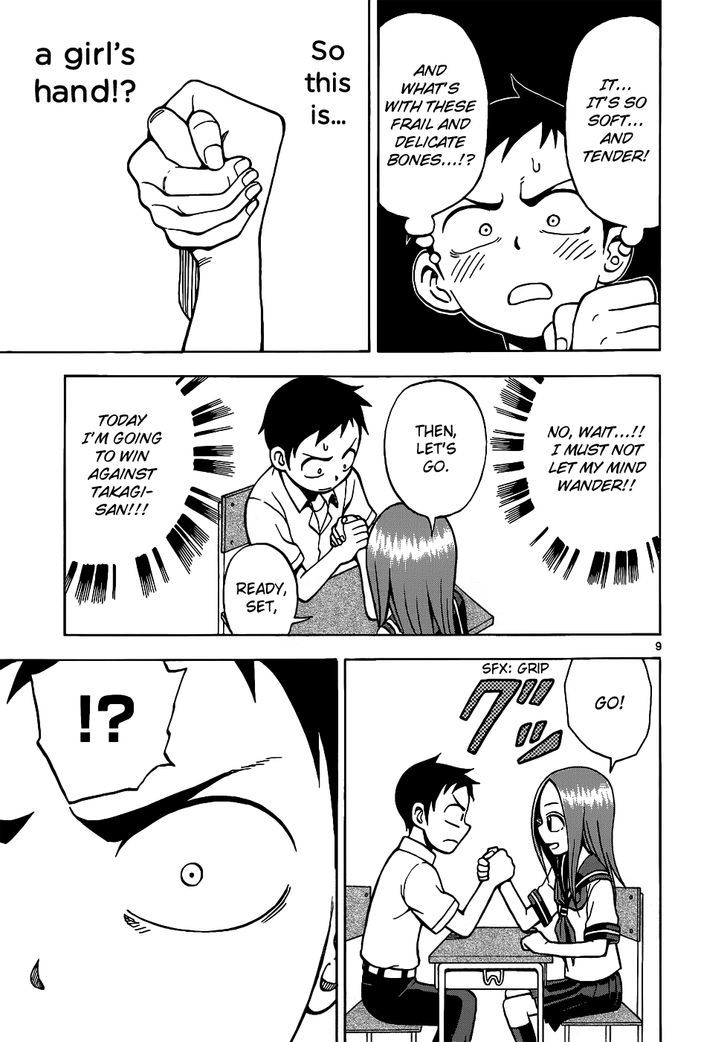 Karakai Jouzu No Takagi-San - Vol.2 Chapter 16 : Arm Wrestling