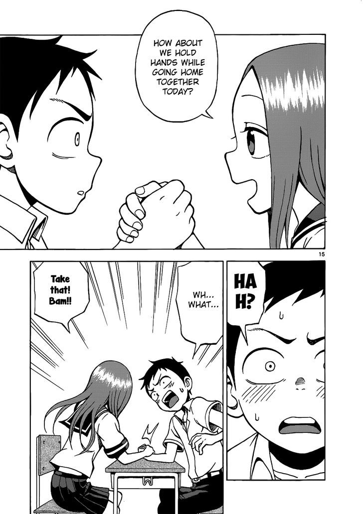 Karakai Jouzu No Takagi-San - Vol.2 Chapter 16 : Arm Wrestling