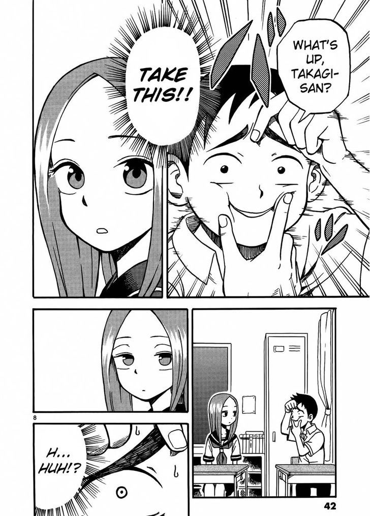 Karakai Jouzu No Takagi-San - Vol.1 Chapter 3 : Making Faces