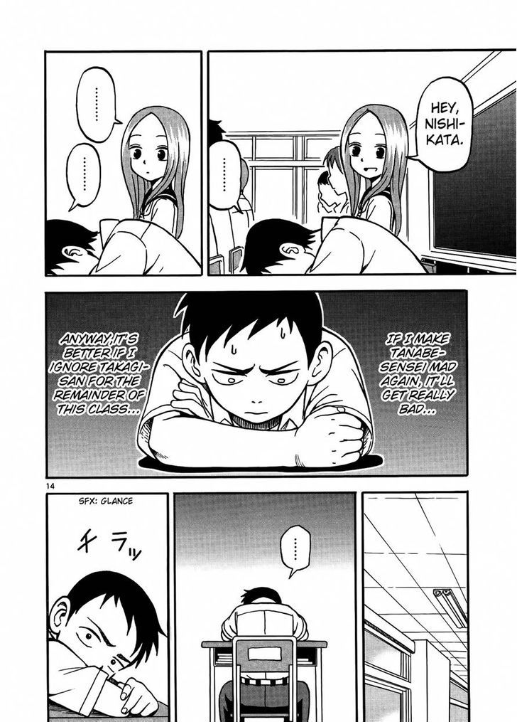 Karakai Jouzu No Takagi-San - Vol.1 Chapter 3 : Making Faces