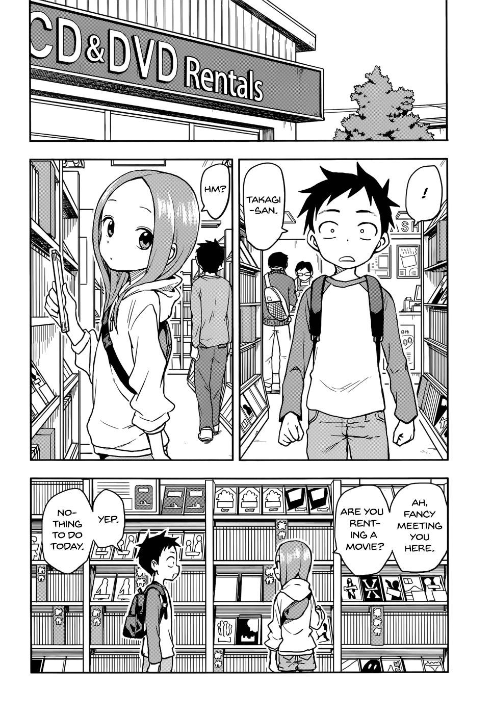 Karakai Jouzu No Takagi-San - Chapter 126: Dvd Rental