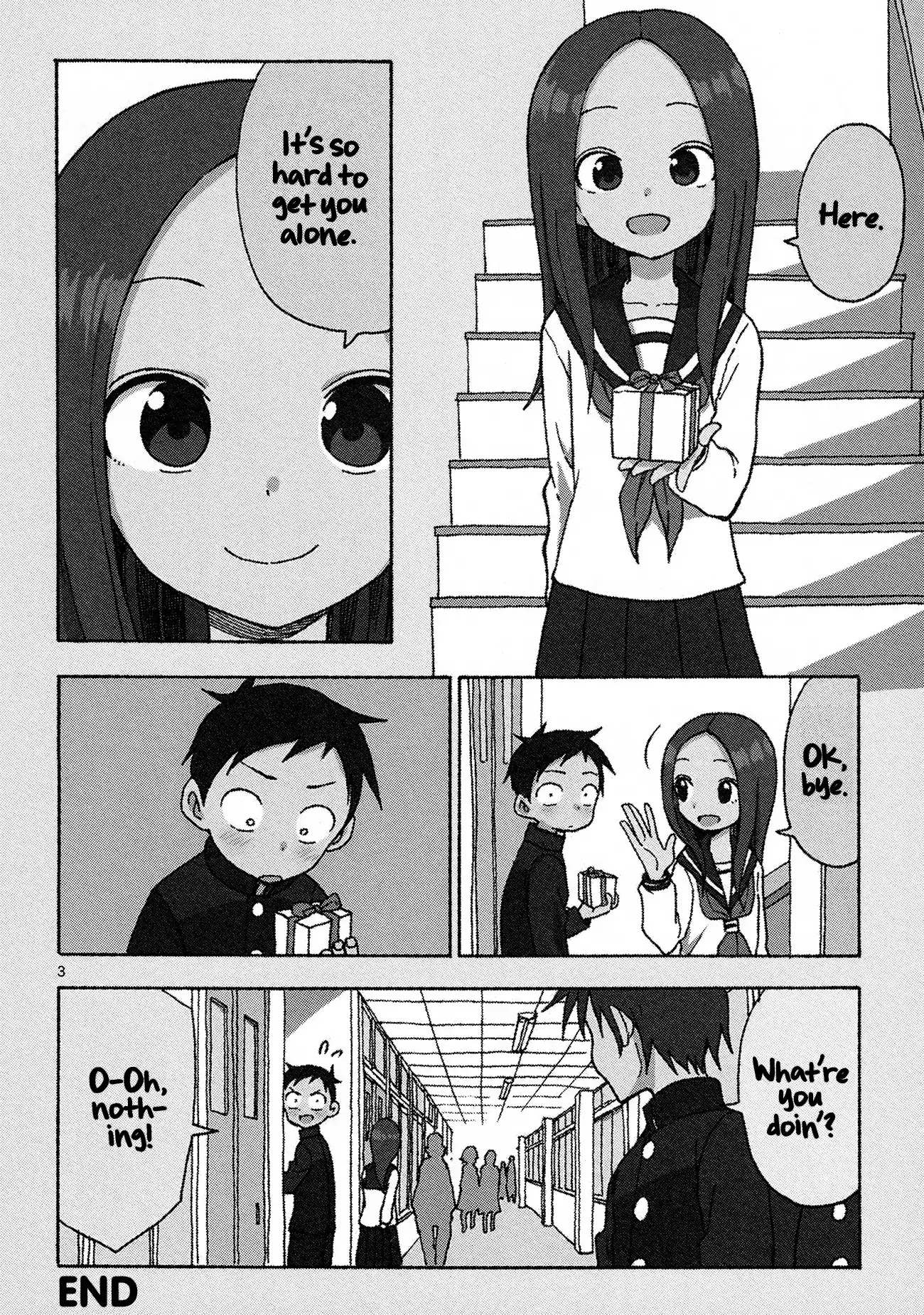 Karakai Jouzu No Takagi-San - Chapter 81.5: Vol.9 Extra