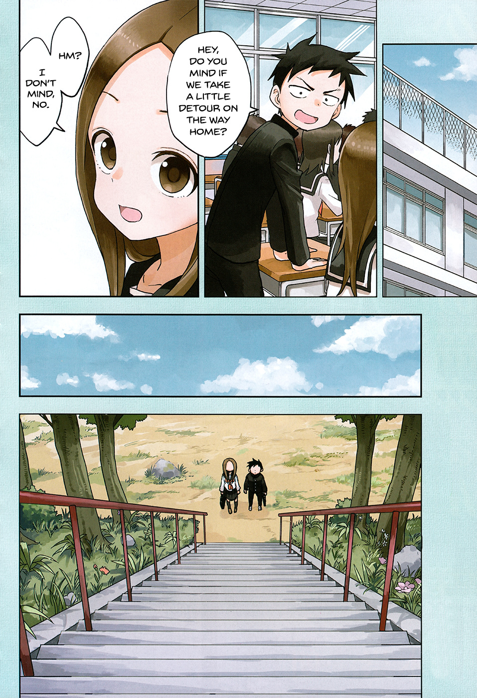 Karakai Jouzu No Takagi-San - Chapter 122: Detour (Part 1)