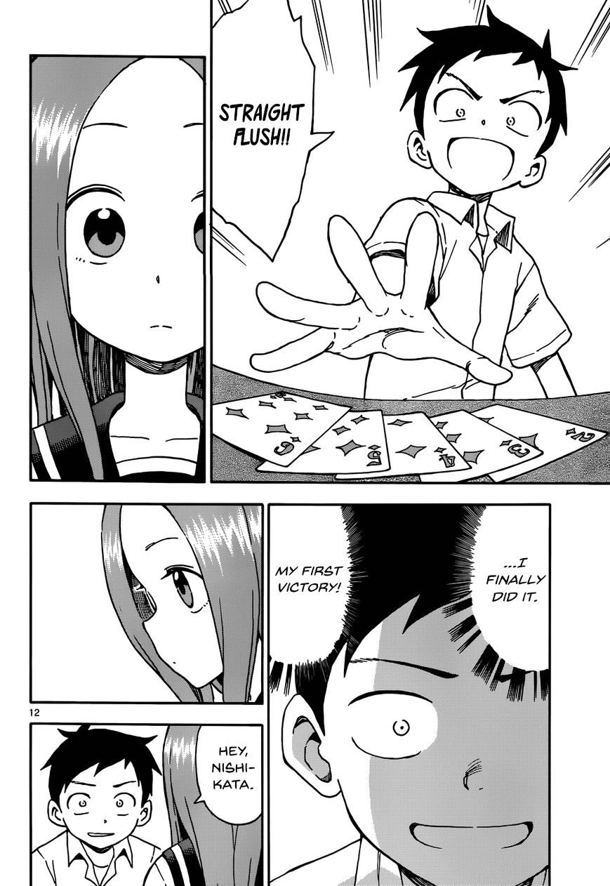 Karakai Jouzu No Takagi-San - Chapter 33 : Poker