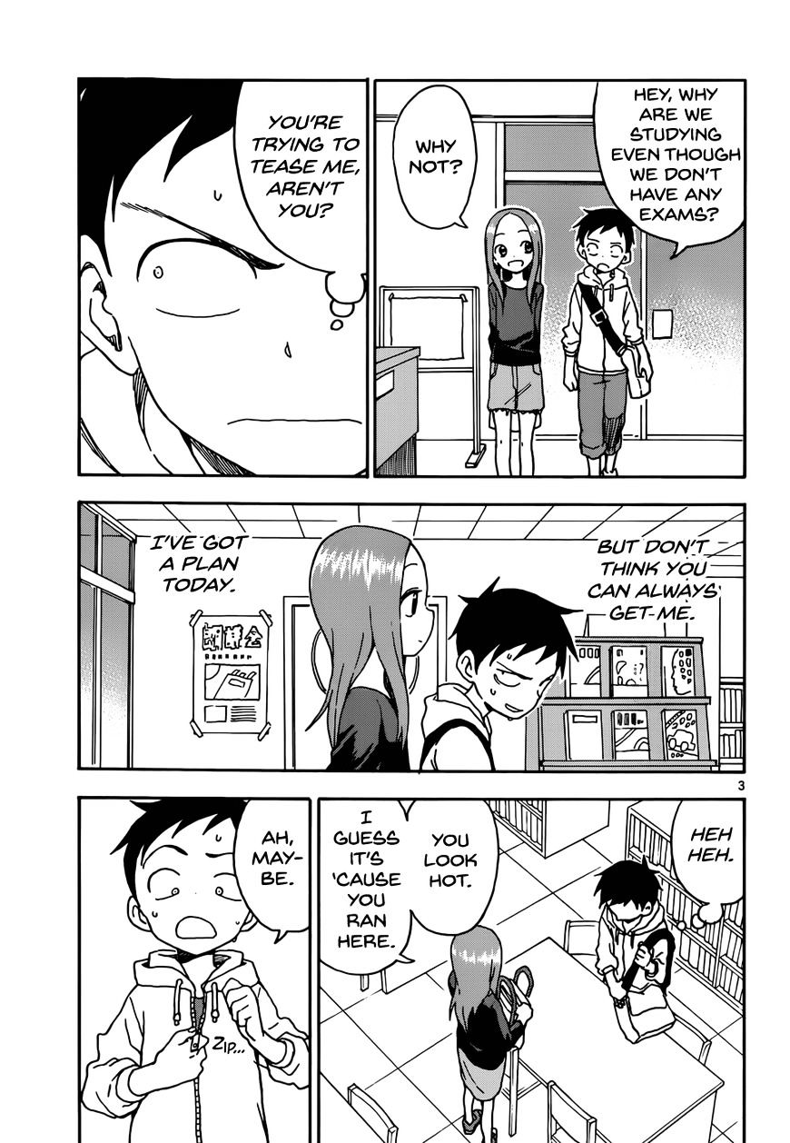 Karakai Jouzu No Takagi-San - Chapter 55 : T-Shirt