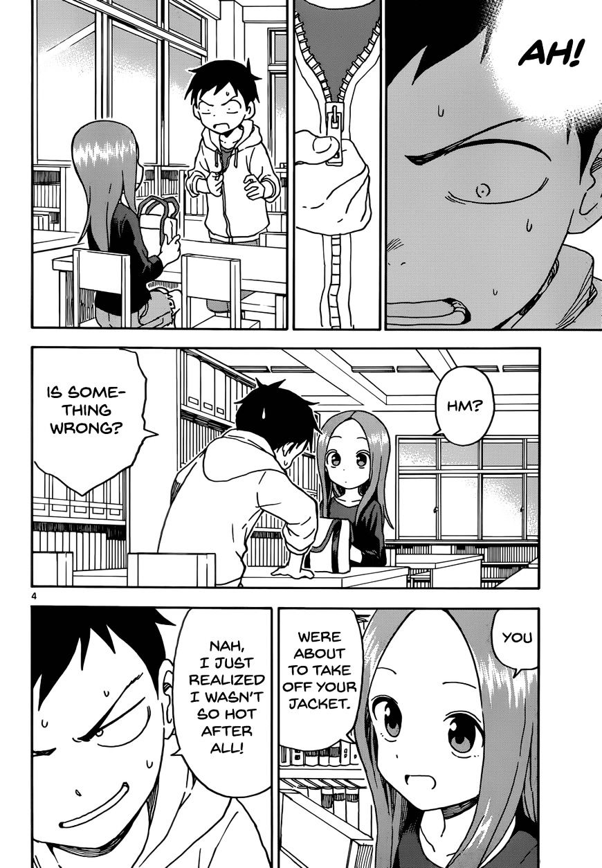 Karakai Jouzu No Takagi-San - Chapter 55 : T-Shirt