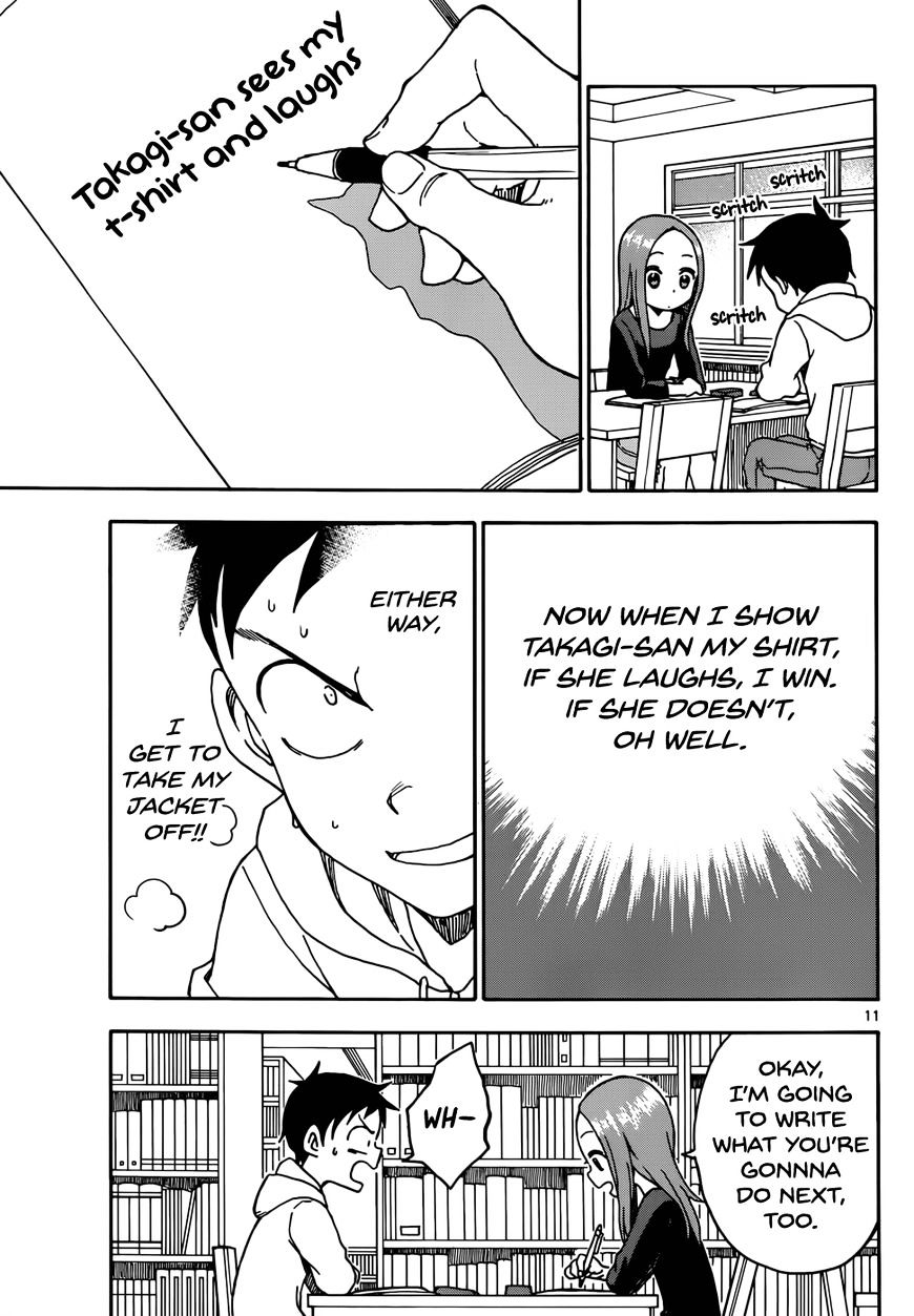 Karakai Jouzu No Takagi-San - Chapter 55 : T-Shirt