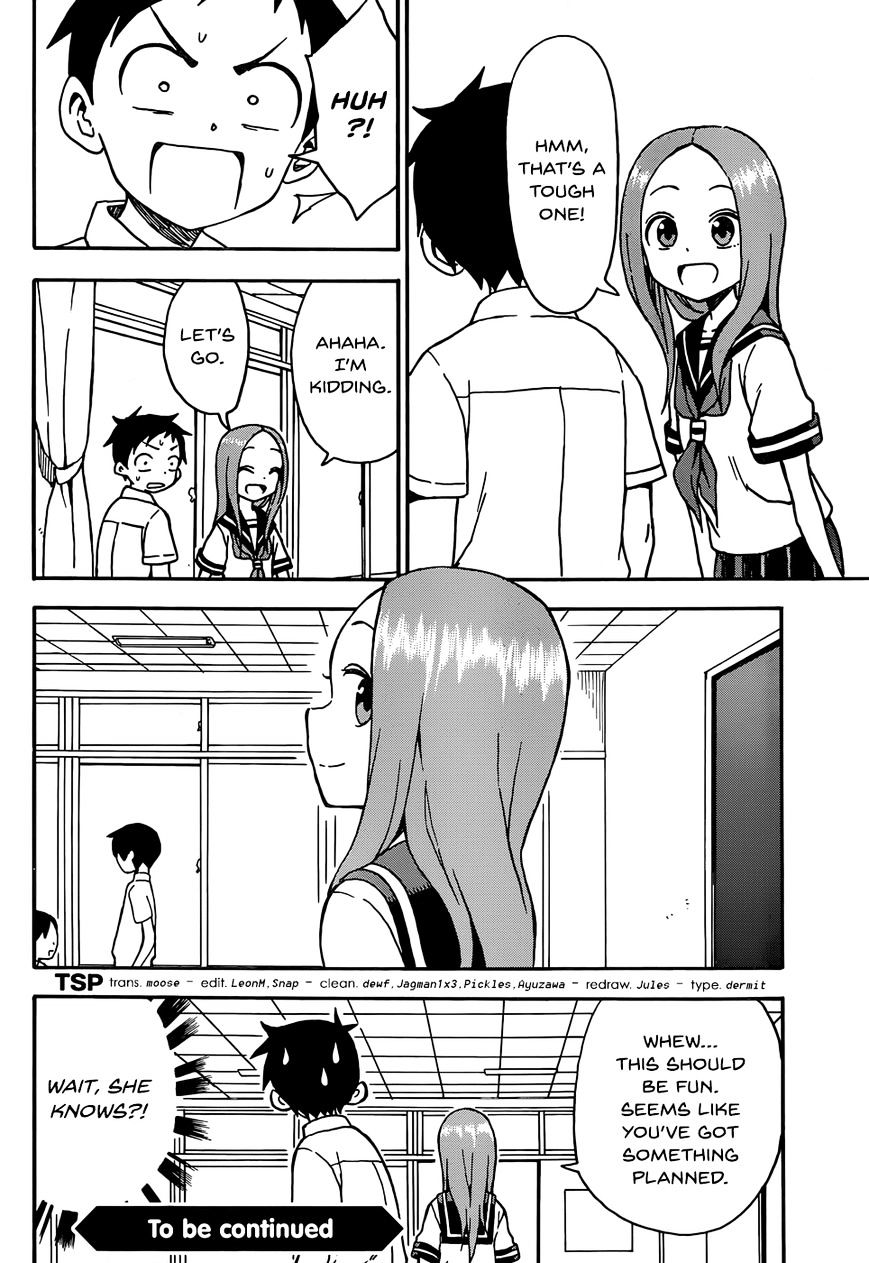 Karakai Jouzu No Takagi-San - Chapter 32 : Invitation