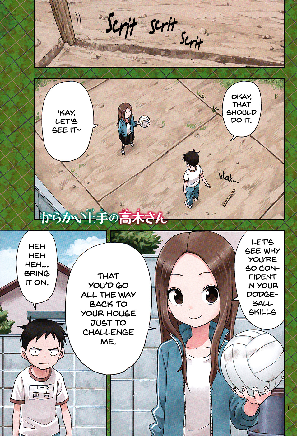 Karakai Jouzu No Takagi-San - Chapter 75