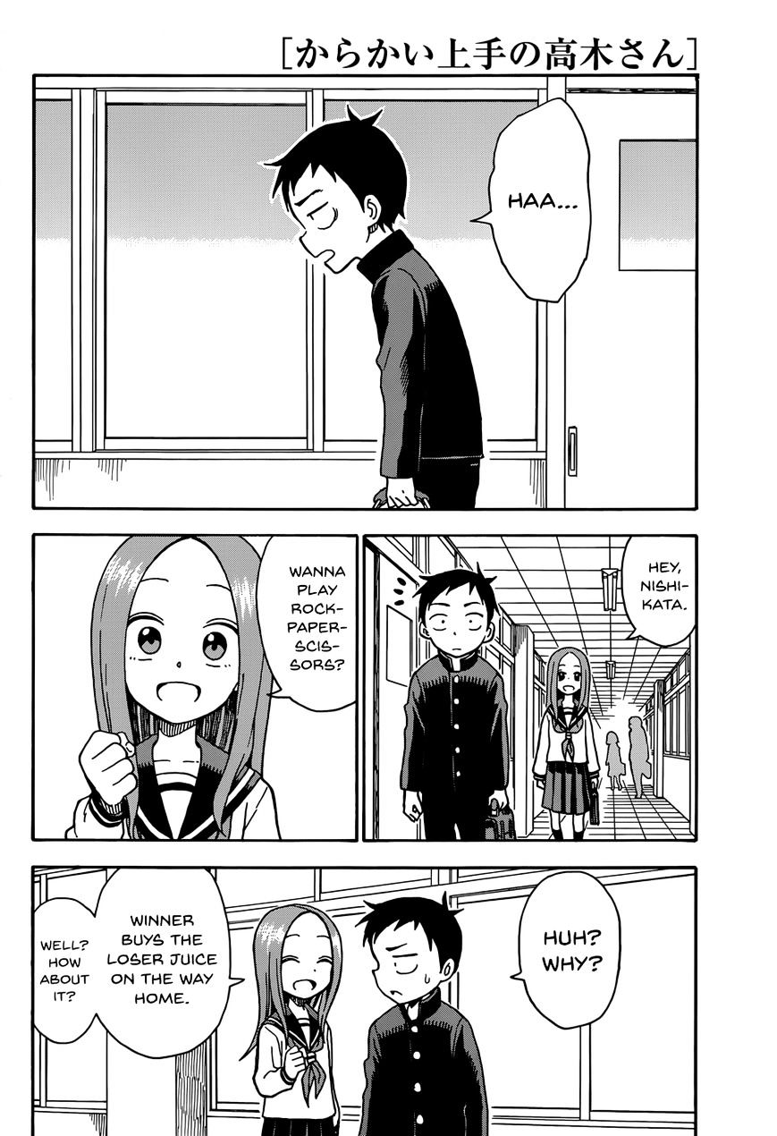 Karakai Jouzu No Takagi-San - Chapter 29 : Fortune Telling