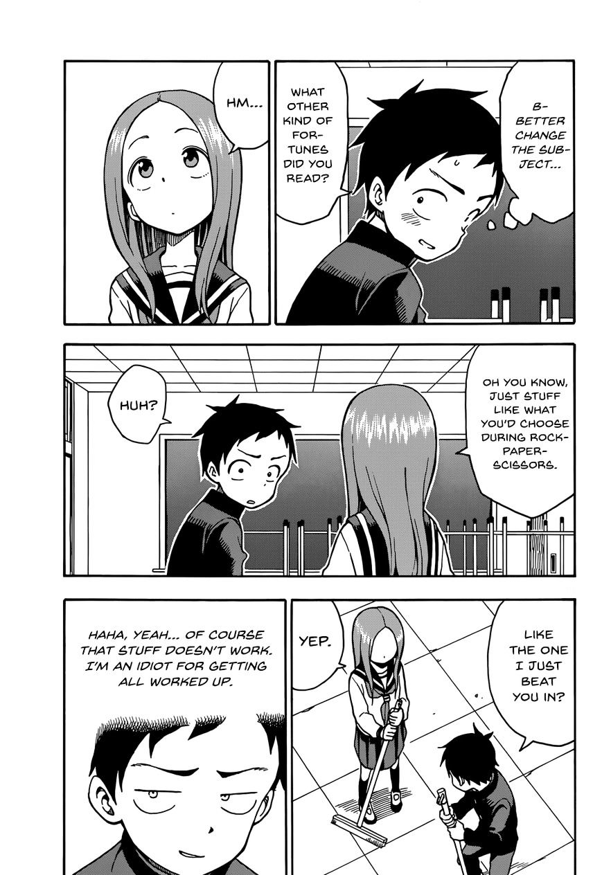 Karakai Jouzu No Takagi-San - Chapter 29 : Fortune Telling