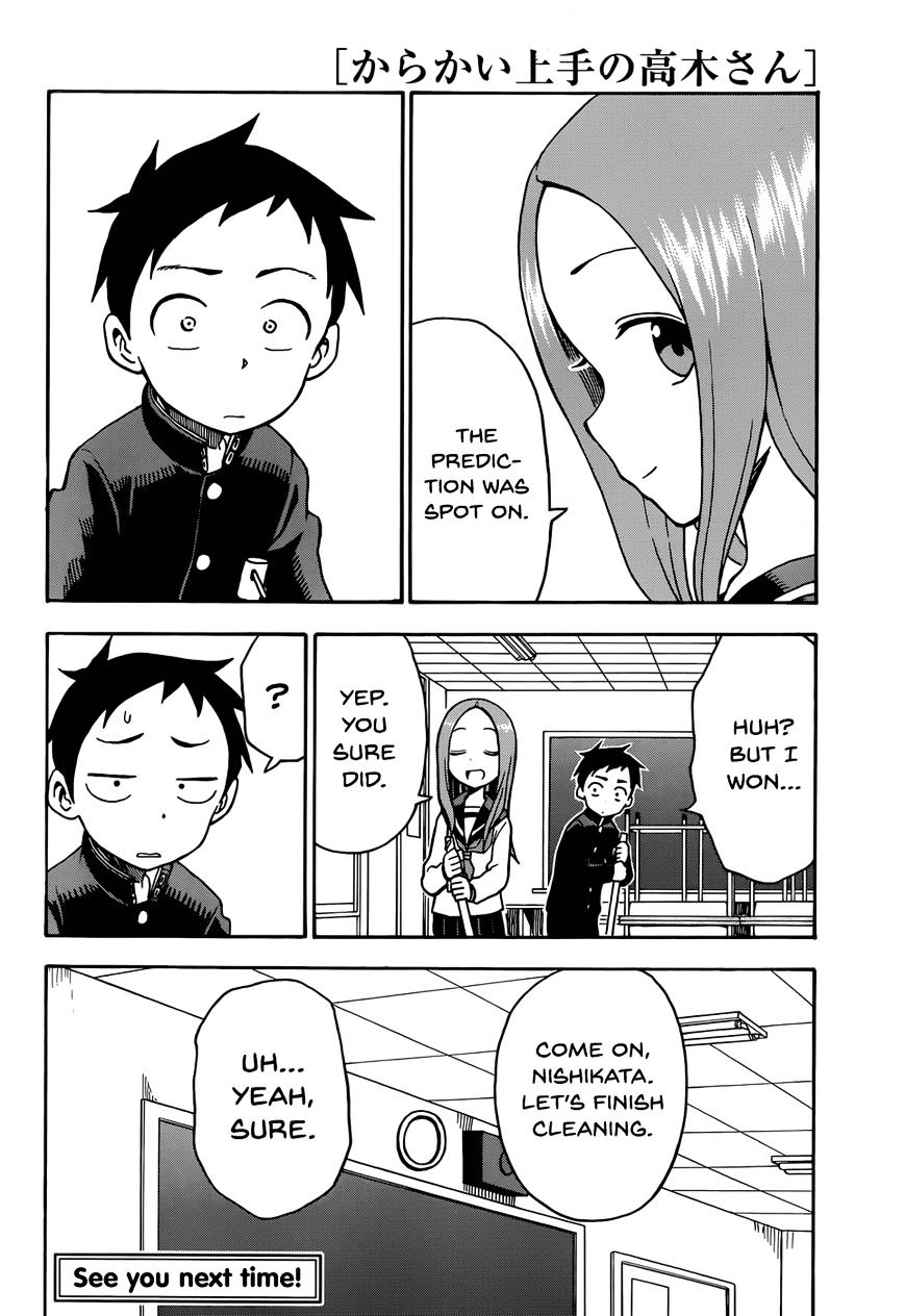 Karakai Jouzu No Takagi-San - Chapter 29 : Fortune Telling