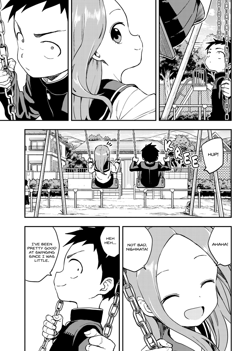 Karakai Jouzu No Takagi-San - Chapter 170: Swings