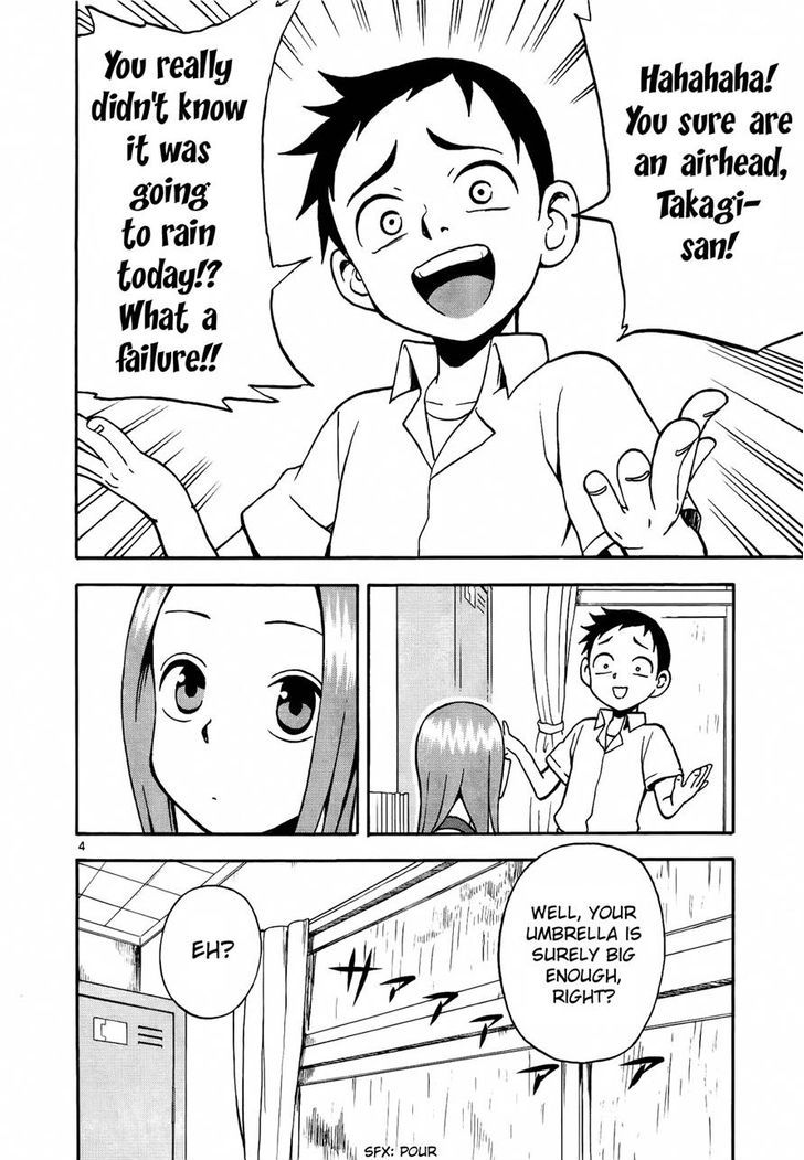 Karakai Jouzu No Takagi-San - Vol.1 Chapter 7 : Umbrella