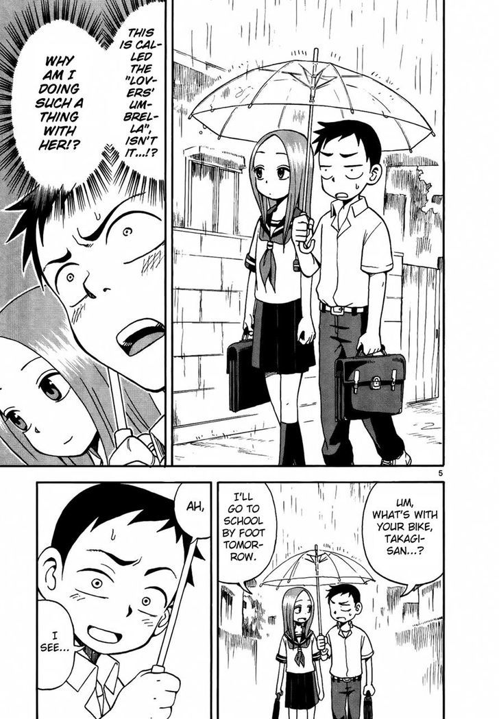 Karakai Jouzu No Takagi-San - Vol.1 Chapter 7 : Umbrella