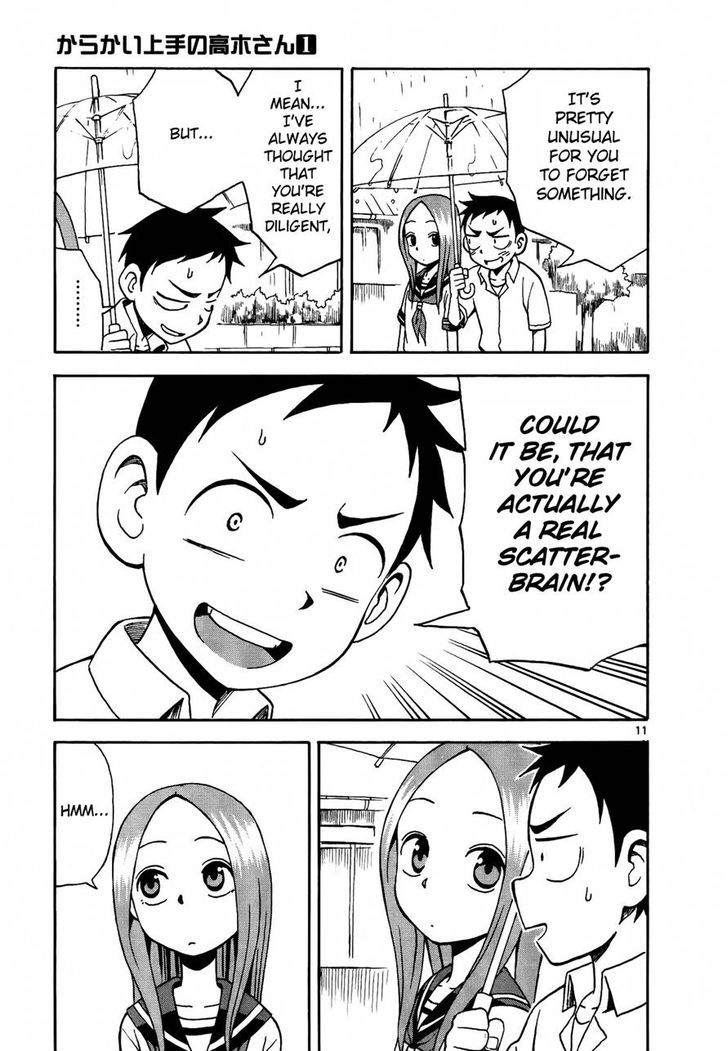 Karakai Jouzu No Takagi-San - Vol.1 Chapter 7 : Umbrella