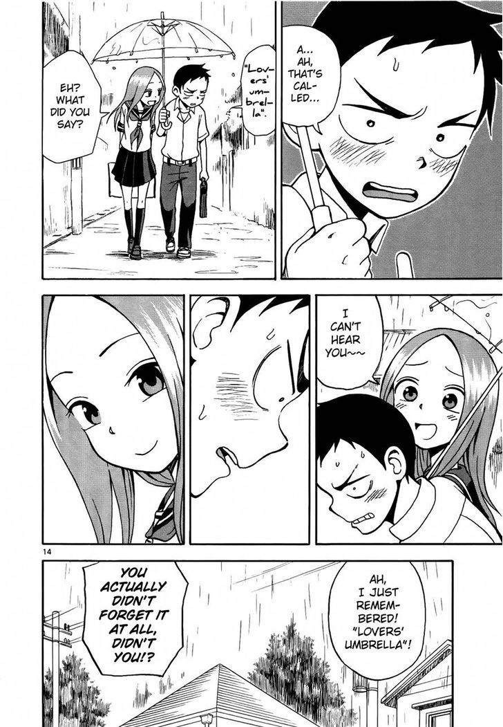 Karakai Jouzu No Takagi-San - Vol.1 Chapter 7 : Umbrella