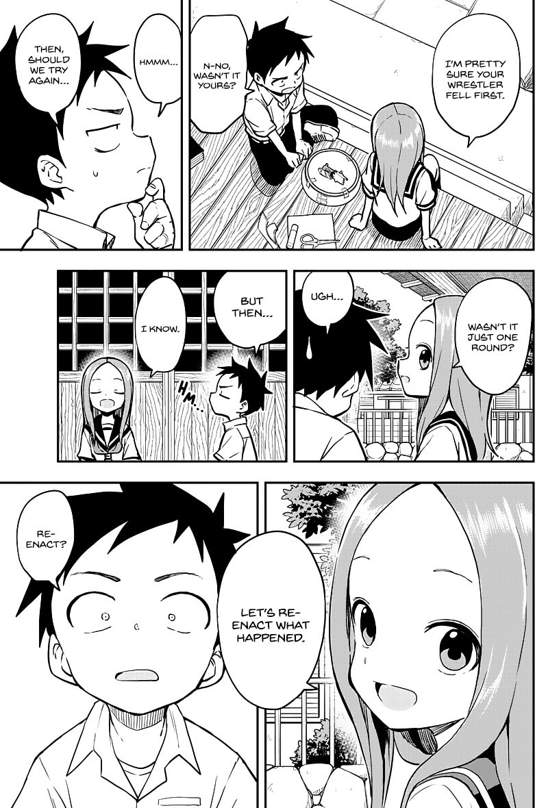 Karakai Jouzu No Takagi-San - Chapter 162: Paper Sumo