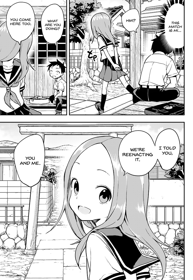 Karakai Jouzu No Takagi-San - Chapter 162: Paper Sumo