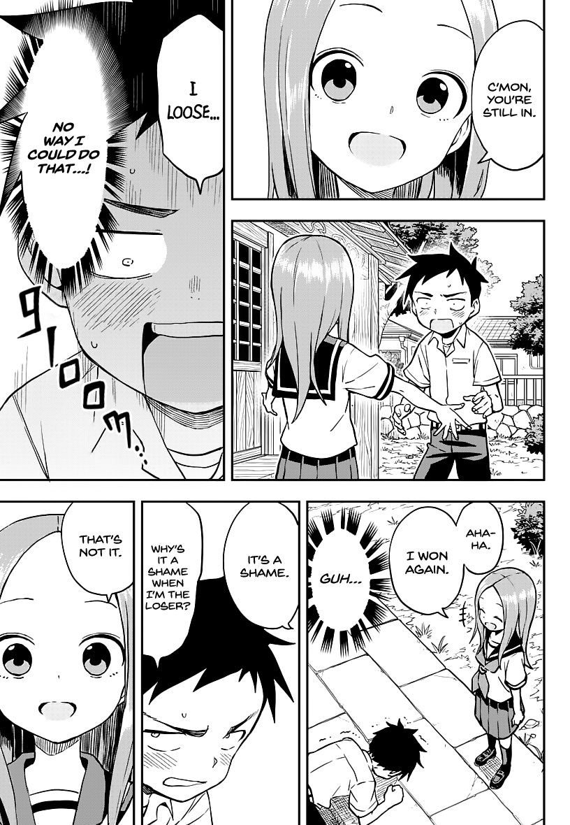 Karakai Jouzu No Takagi-San - Chapter 162: Paper Sumo